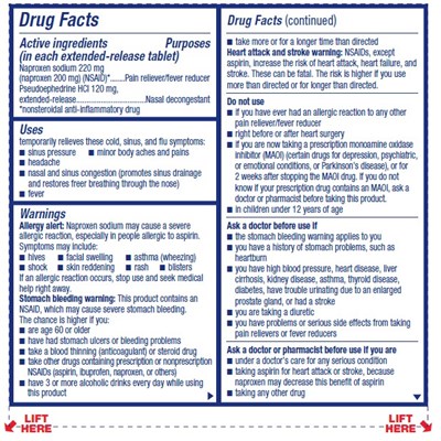 Back Label (72854 223 Back Label)